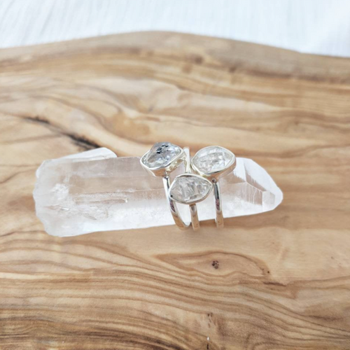 Herkimer Diamond Ring