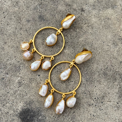 Dreamy Gaze Druzy Earrings In Orchid • Impressions Online Boutique